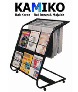 rak koran dan majalah 611